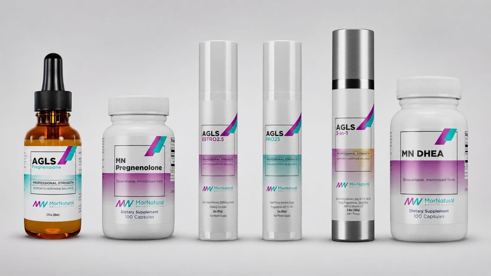 Premium bioidentical hormone supplements from Mornatural.